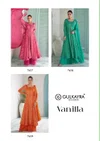 Vanilla By Gulkayra Chinon Printed Embroiderey Readymade Suits